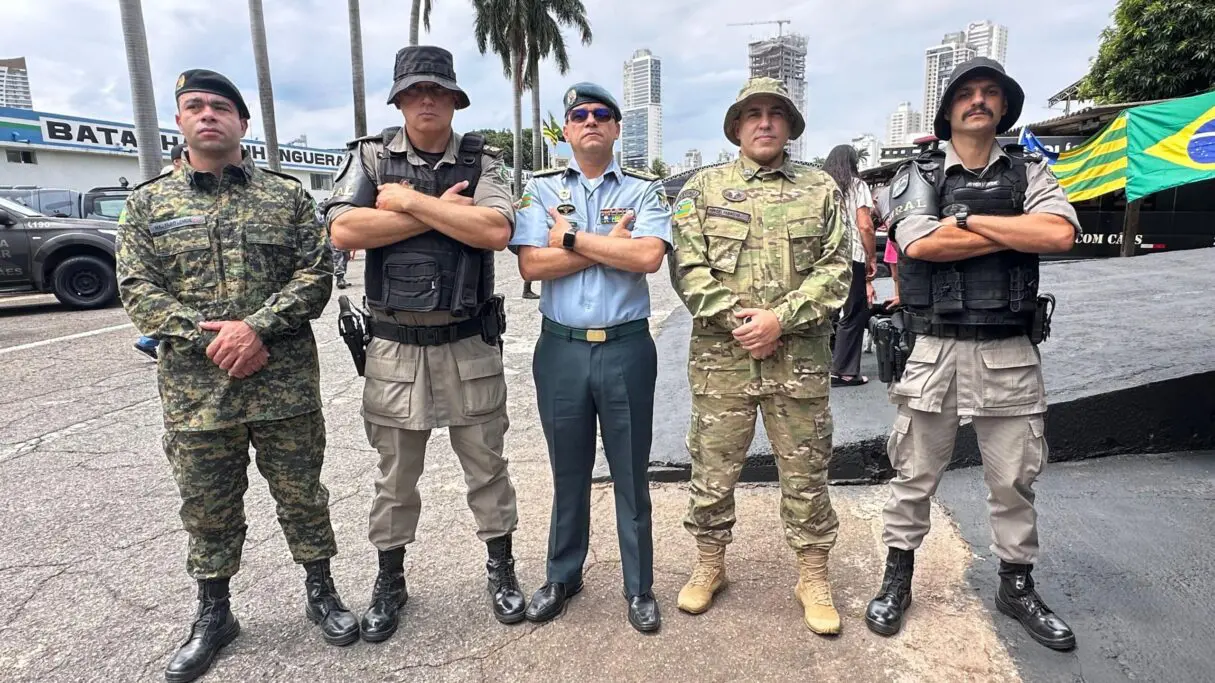 Policiais do Batalhão Rural