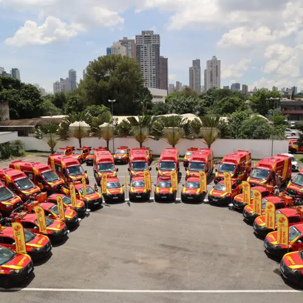 Corpo de Bombeiros de Goiás recebe novas viaturas