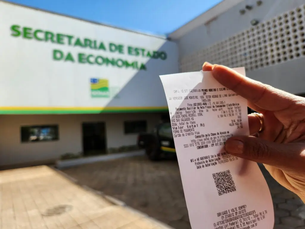 Nota Fiscal Goiana distribui R$ 1,7 milhão em prêmios nesta segunda-feira