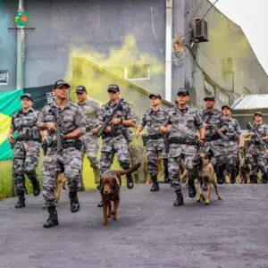 PMGO realiza formatura do 1º Curso de Cinotecnia e Operações com Cães