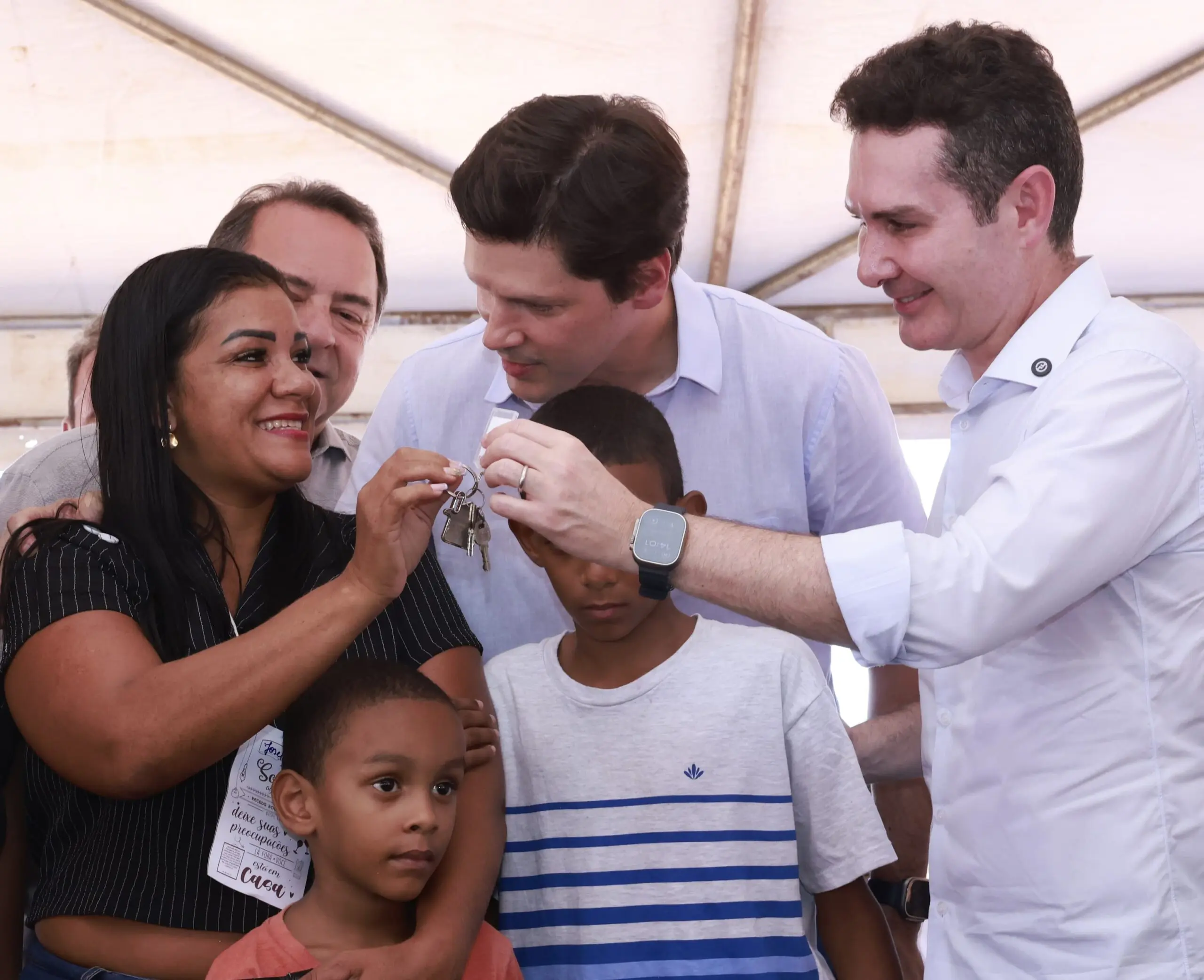 Entrega de casas do programa Pra Ter Onde Morar