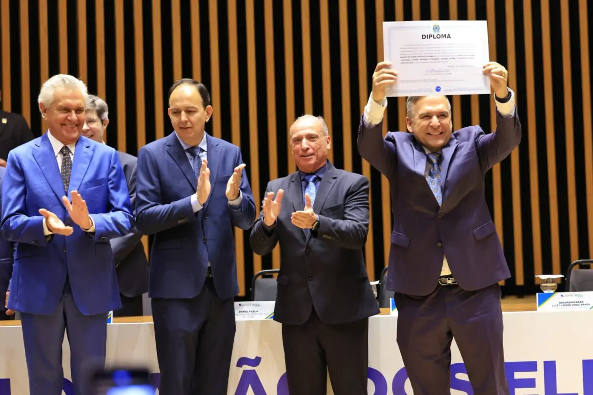 diplomação dos eleitos em Goiânia