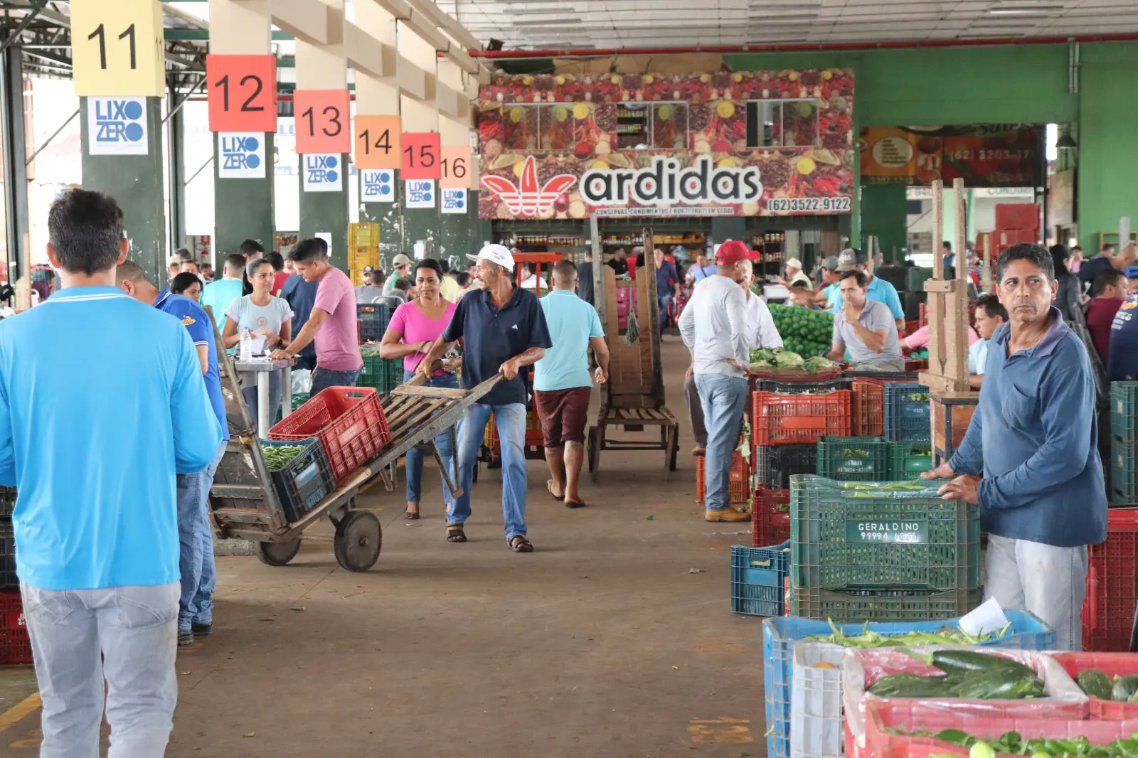 Ceasa comemora aumento em oferta e comercialização de produtos