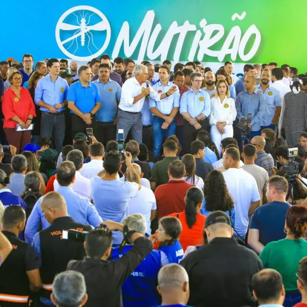 Caiado lança mutirão contra dengue em parceria com as prefeituras de Goiânia e Aparecida