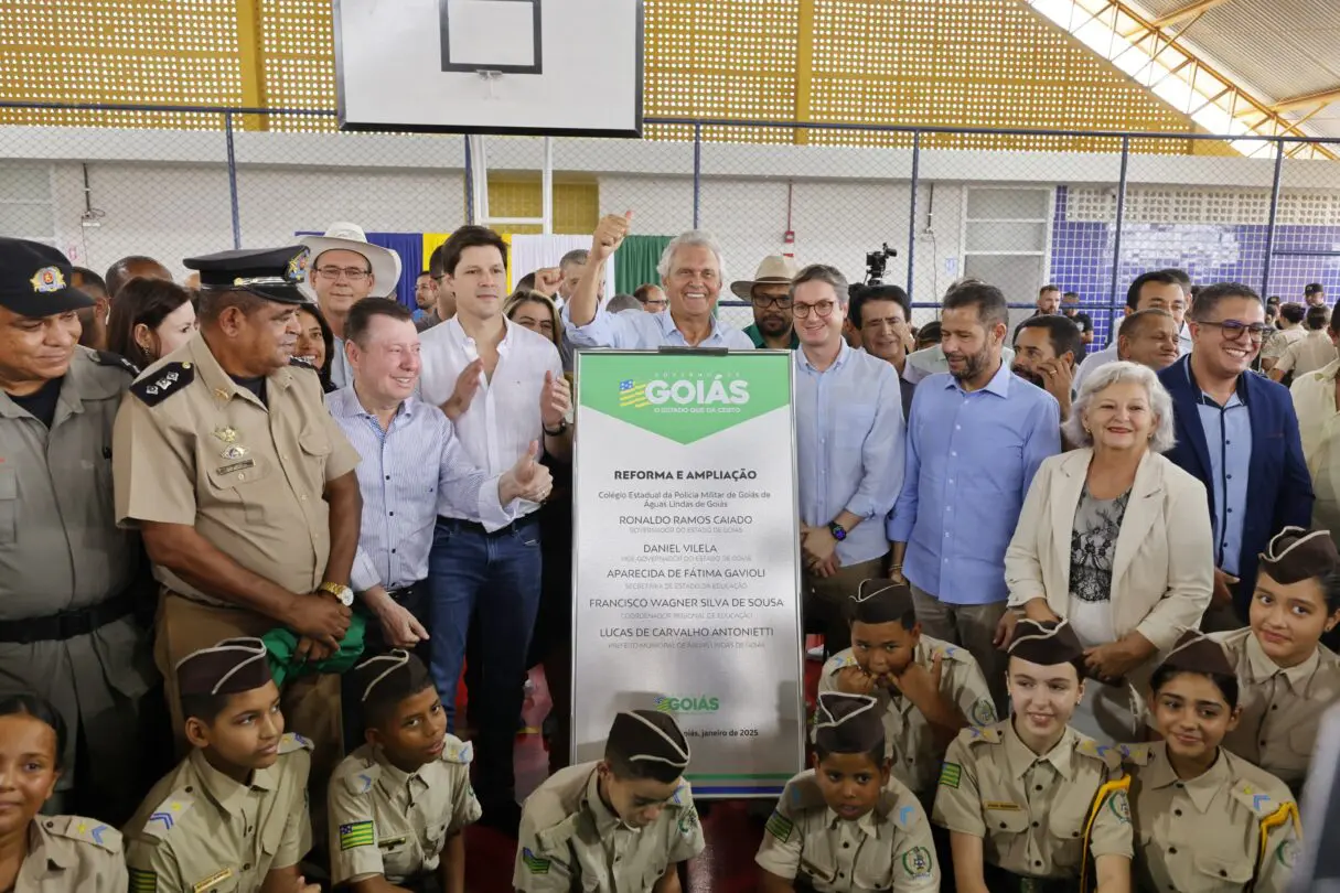 Inaugurado Colégio Estadual da Polícia Militar de Águas Lindas