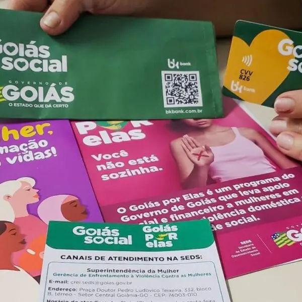 cartões do Goiás por Elas