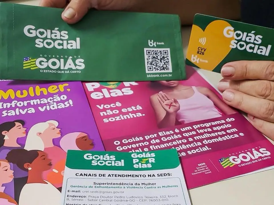 cartões do Goiás por Elas