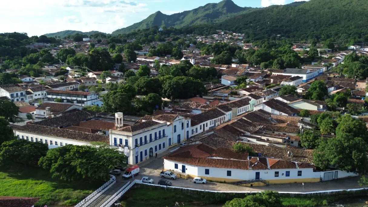 Vista aérea do Hospital São Pedro