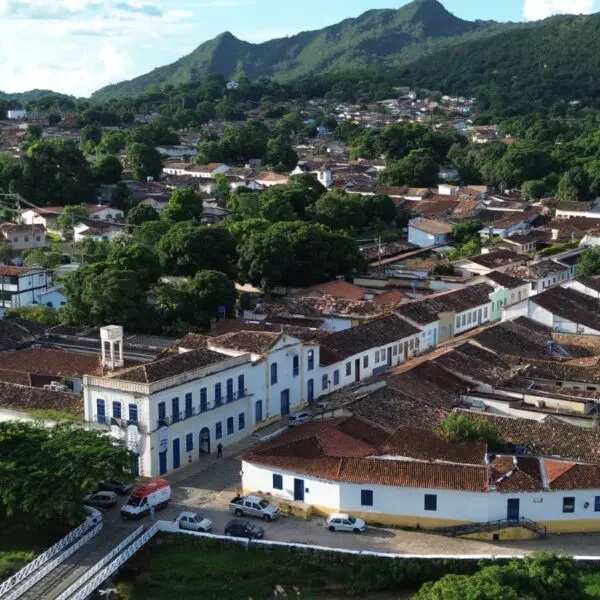 Vista aérea do Hospital São Pedro