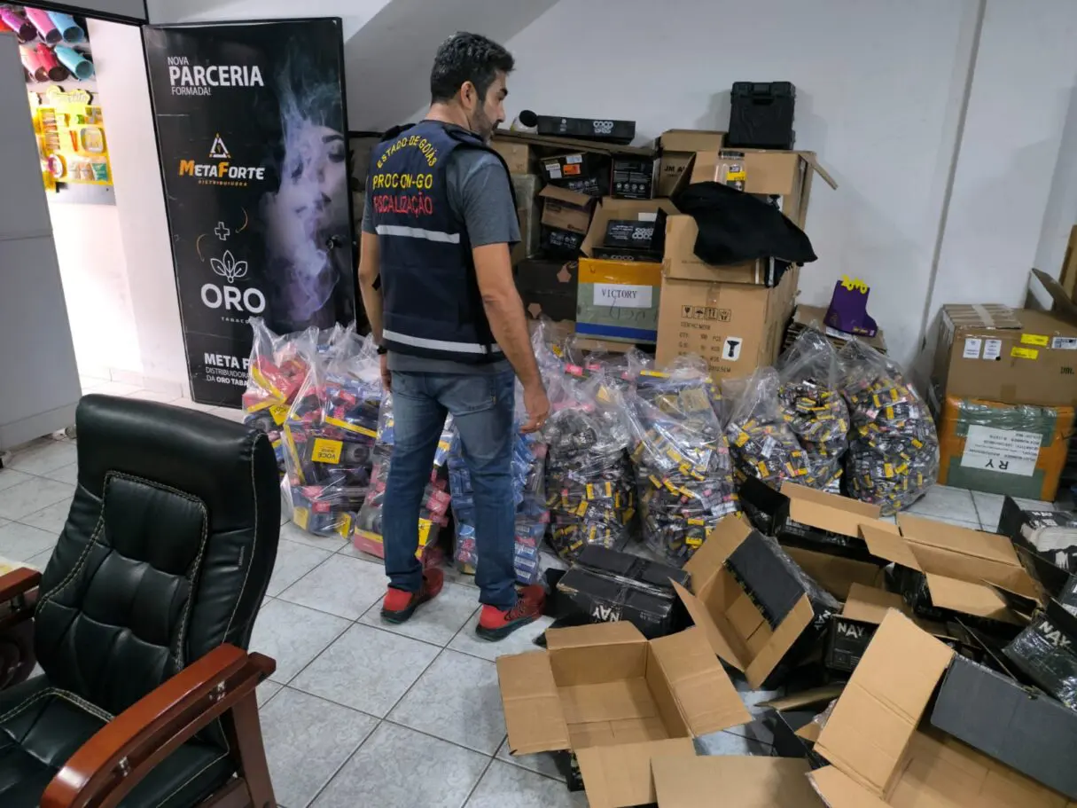 Produtos apreendidos pelo Procon_Procon Goiás