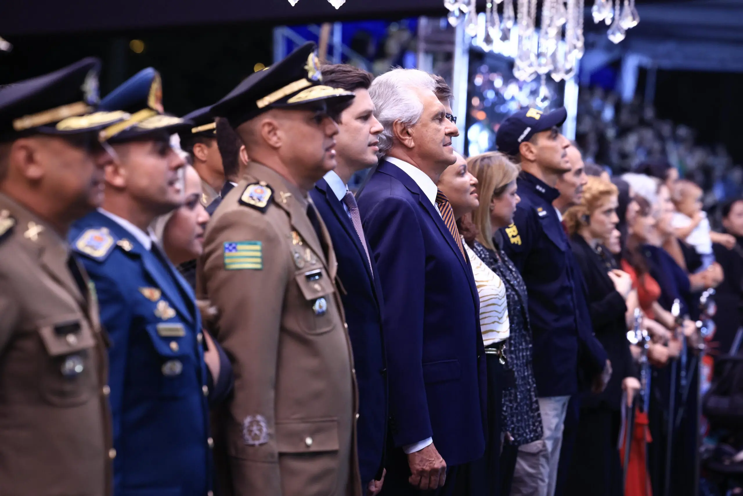 Caiado destaca qualificação da PM goiana na formatura de 105 novos cadetes