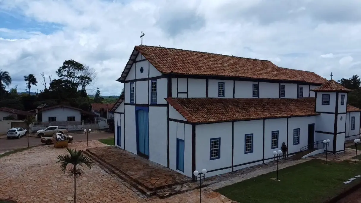 Igreja Nosso Senhor do Bonfim, em Silvânia, será entregue nesta quinta-feira