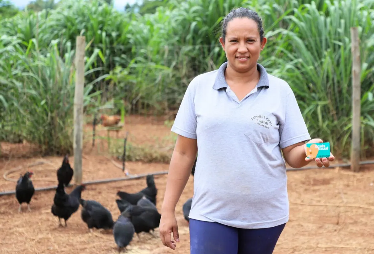 Agricultura beneficiada com o Crédito Social