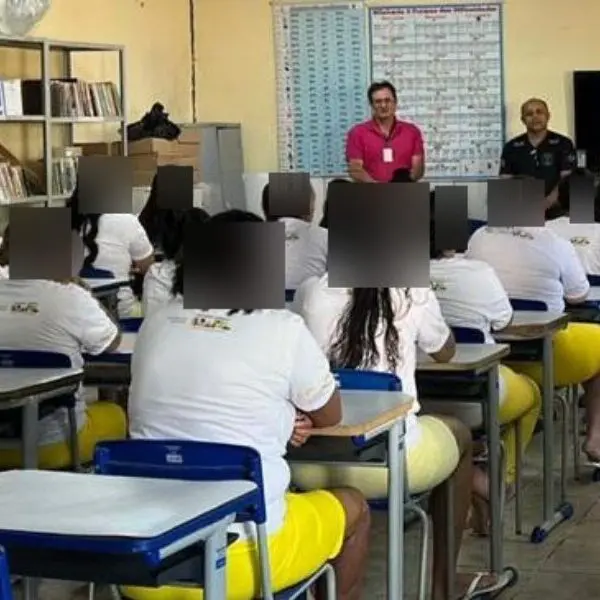 Alunas do programa Mulheres Mil em sala de aula