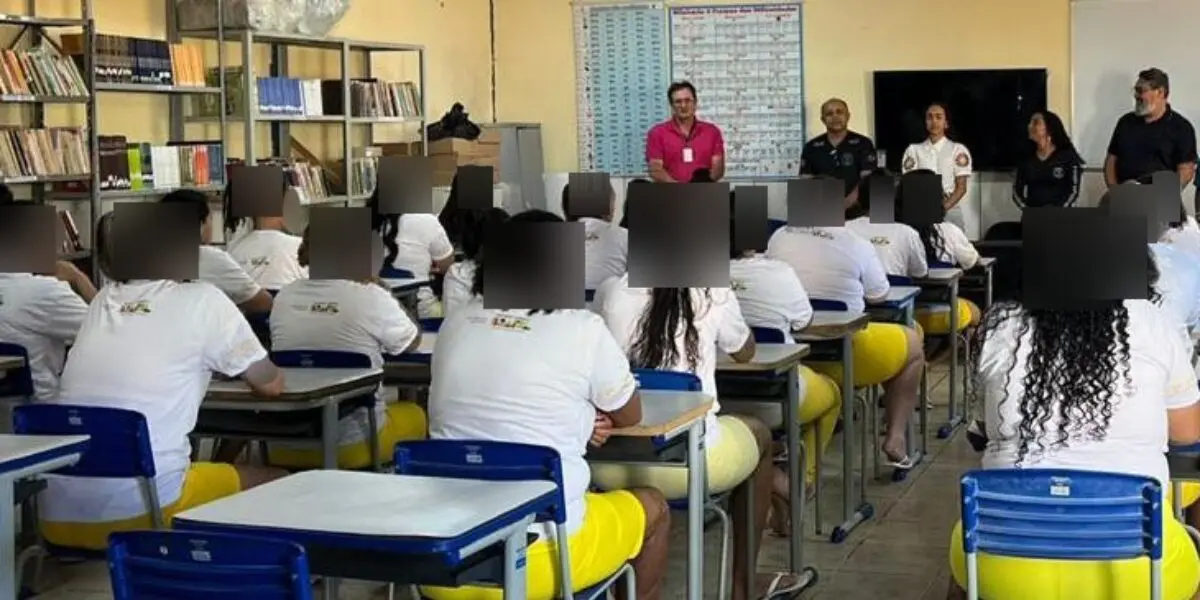 Alunas do programa Mulheres Mil em sala de aula