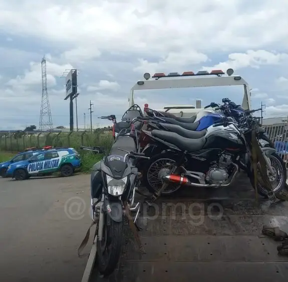 PM impede “rolezinho” e apreende 12 motos em Aparecida