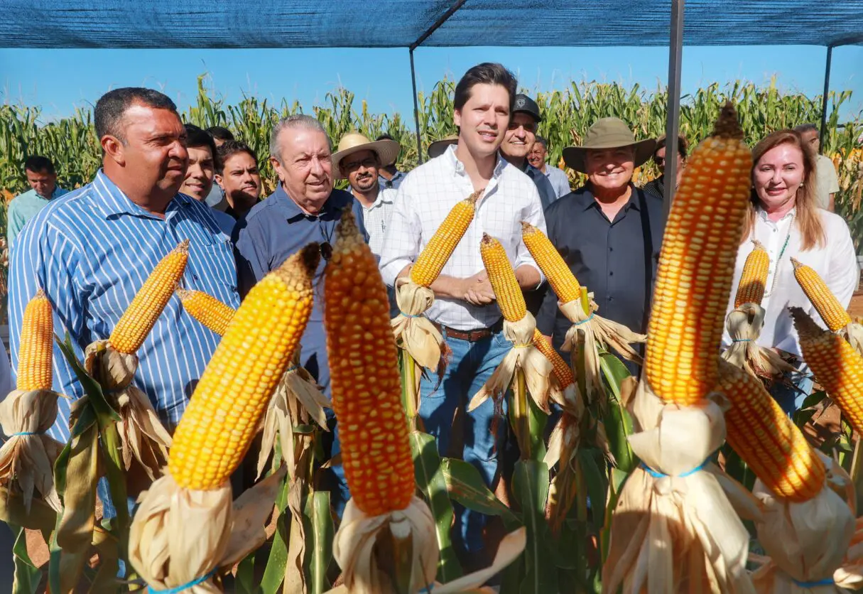 Daniel Viela é recebido por produtores de milho no Vale do Araguaia