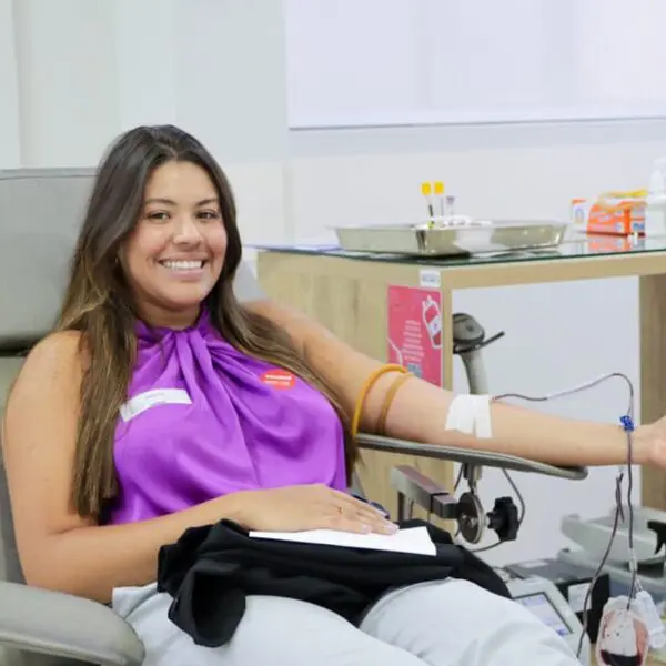 Doação de sangue na Rede Hemo