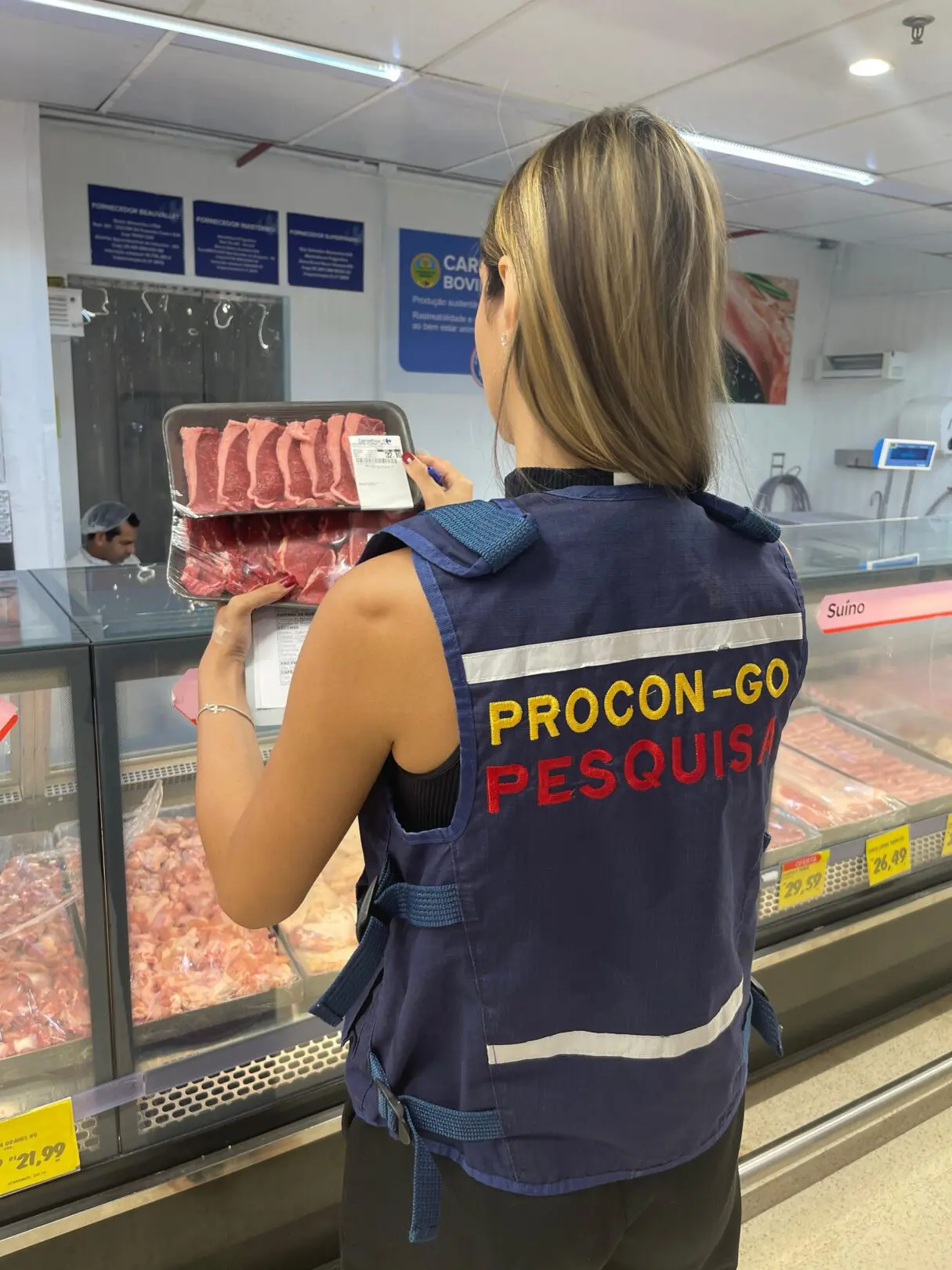 Pesquisa de preço do Procon avalia itens da cesta básica, como a carne