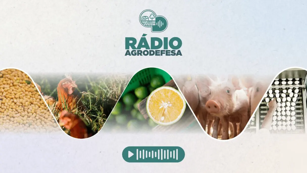 Marca de divulgação da Rádio Agrodefesa