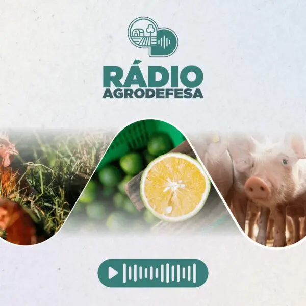 Marca de divulgação da Rádio Agrodefesa