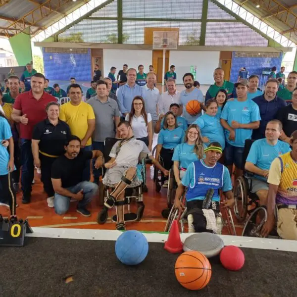 Evento de inauguração do Núcleo de Iniciação ao Esporte Paralímpico de Rio Verde