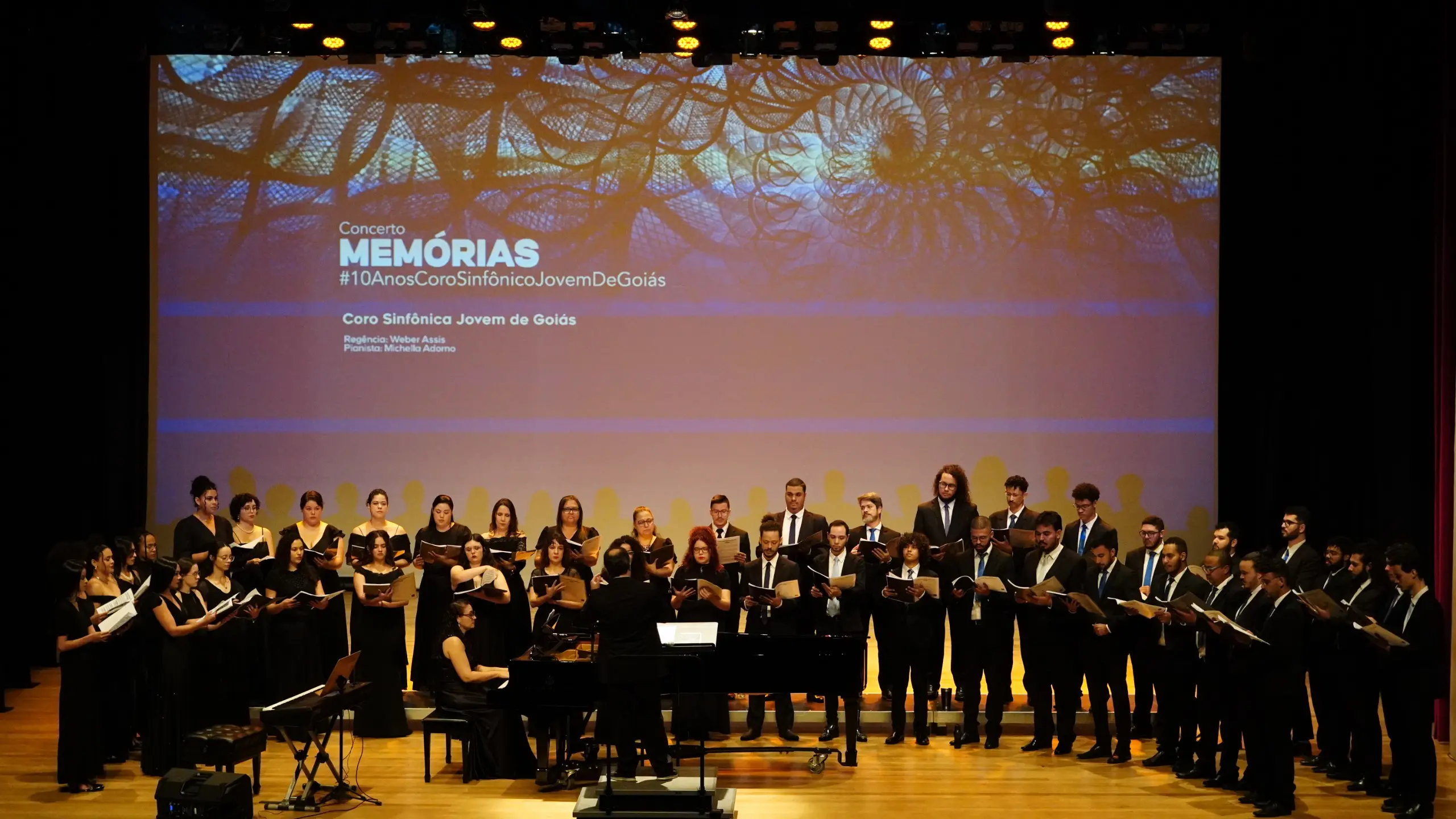 Ópera italiana será interpretada pelo Coro Sinfônico e Orquestra Sinfônica Jovem de Goiás, no Teatro Escola Basileu França (Fotos Secti)