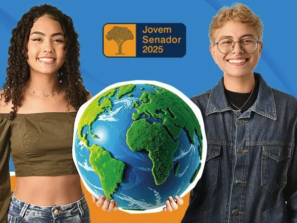 cartaz do programa jovem senador