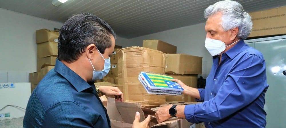 Governador Ronaldo Caiado no Colégio Estadual Presidente Castelo Branco