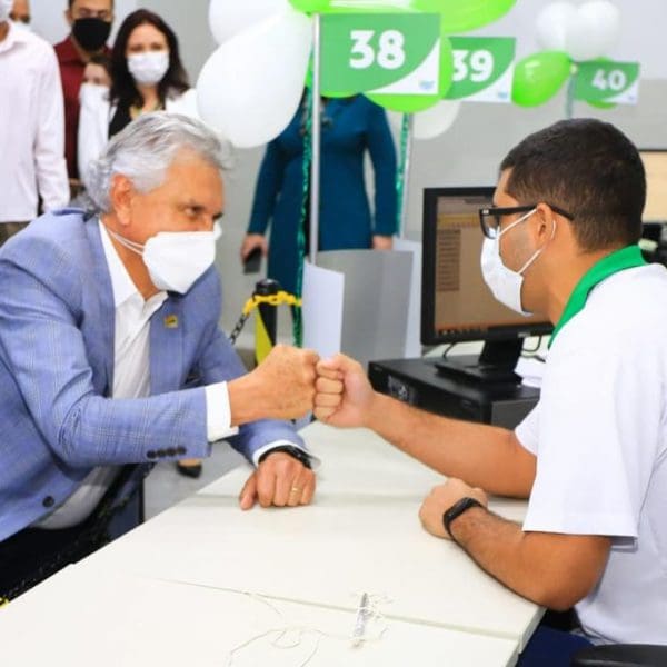 Governador Ronaldo Caiado no Vapt Vupt de Anápolis