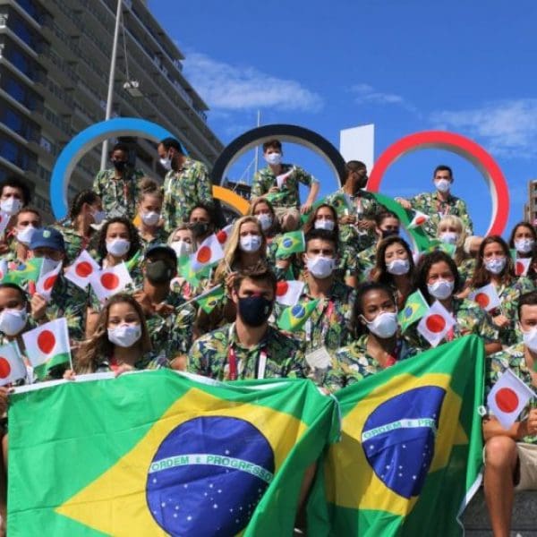 atletas nas Olimpíadas