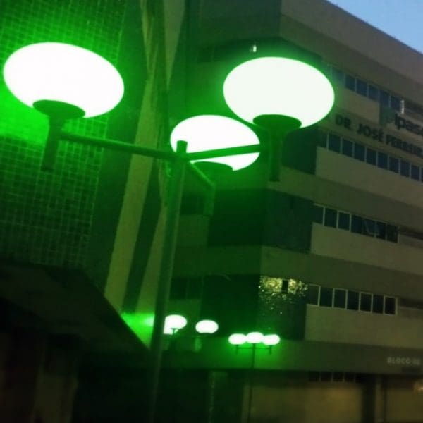 Ipasgo ilumina sua sede em prol da campanha Setembro Verde