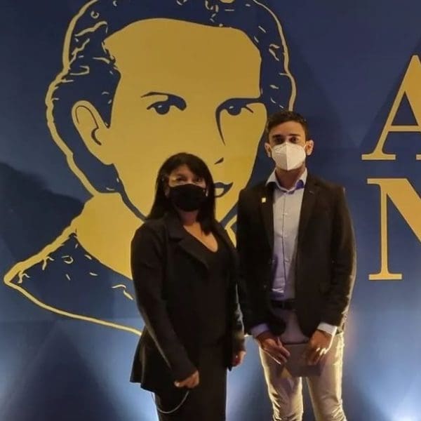enfermeiro na premiação