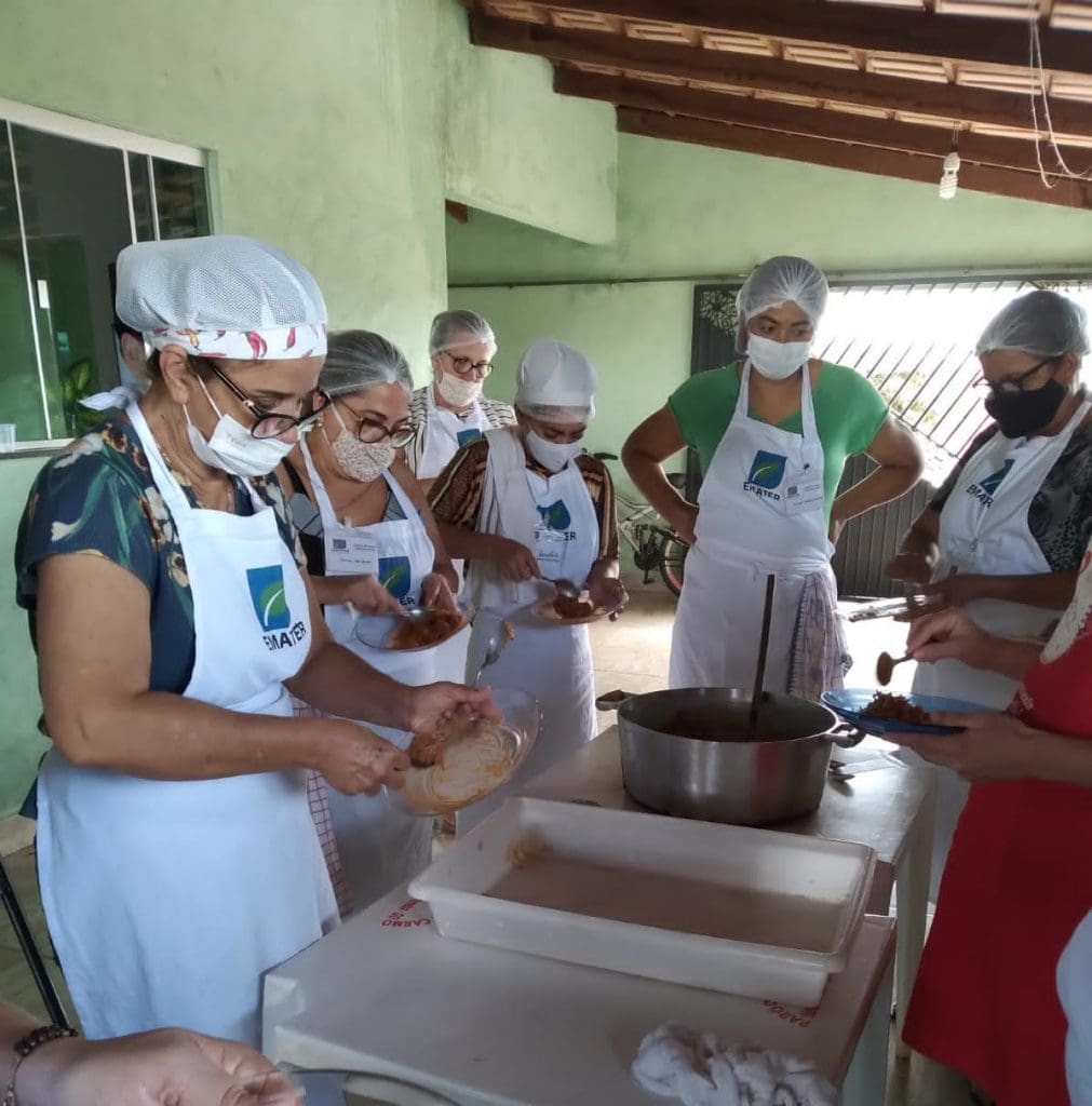 Formação possibilita maior empregabilidade no município, que está realizando uma série de treinamentos em parceria com a Agência (Fotos: Emater)