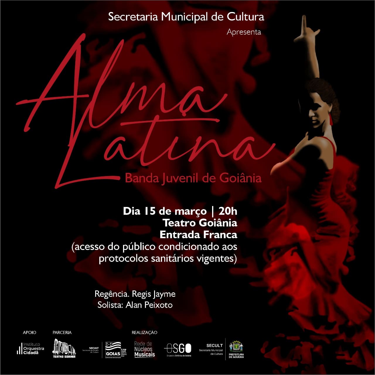 Banda Juvenil de Goiânia apresenta Alma Latina no palco do Teatro Goiânia -  Agência Cora Coralina de Notícias