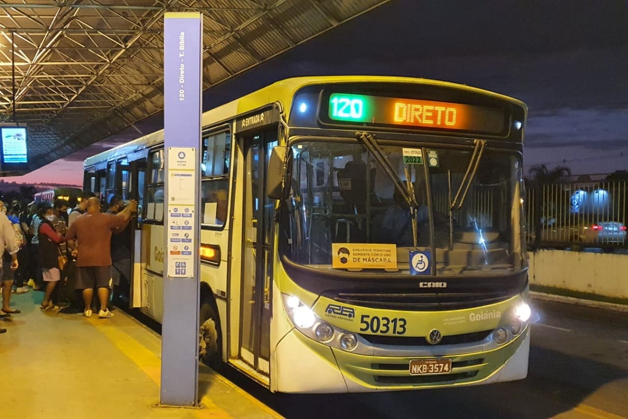 Como chegar até Praça Criativa em Senador Canedo de Ônibus?