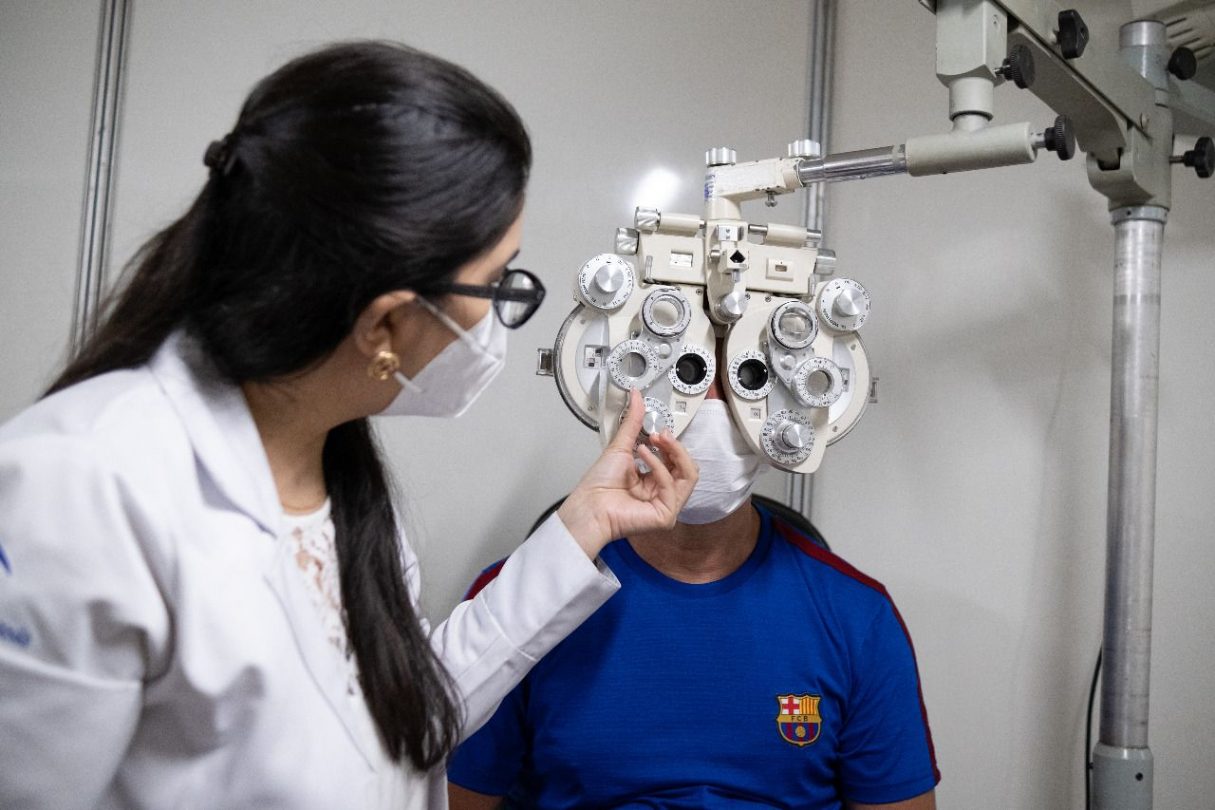 exame oftalmologico