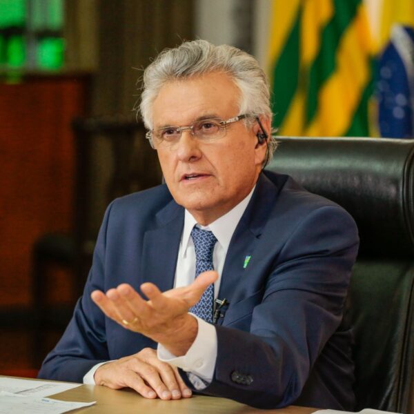 Governador Ronaldo Caiado vai a Brasília nesta sexta-feira