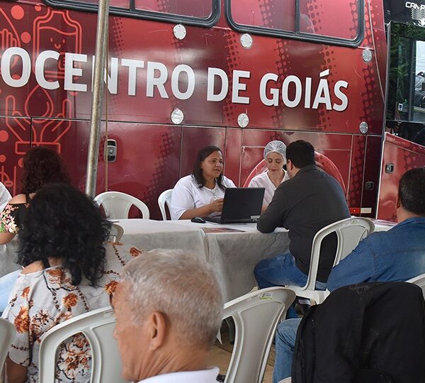 Coleta externa da Rede Hemo de Goiás