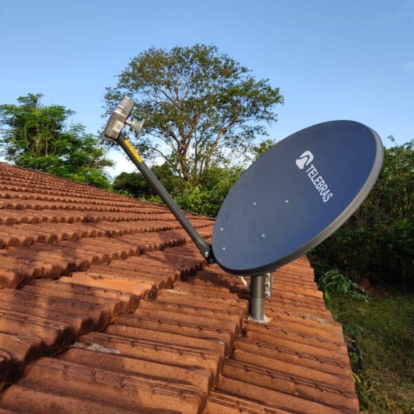 Internet via satélite