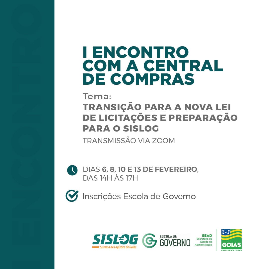 Seplag abre inscrições para simpósio sobre a nova lei de licitações -  Primeira Hora