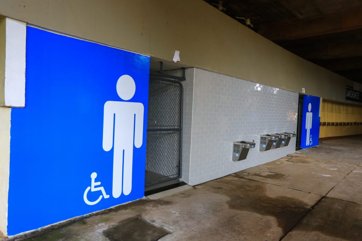 Estádio Serra Dourada: reforma de banheiros está pronta
