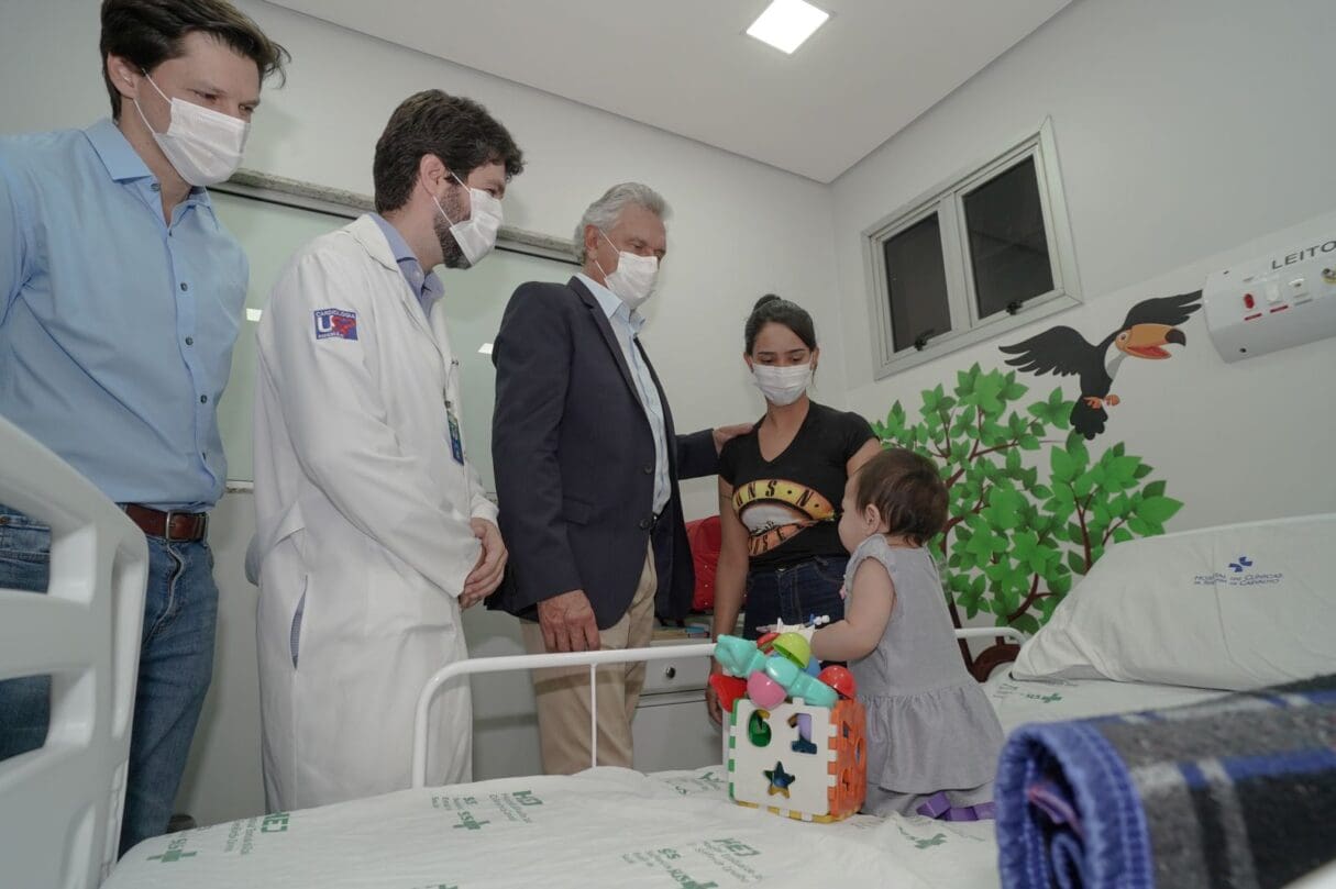 Caiado entrega atendimento pediátrico 100% humanizado em Jataí