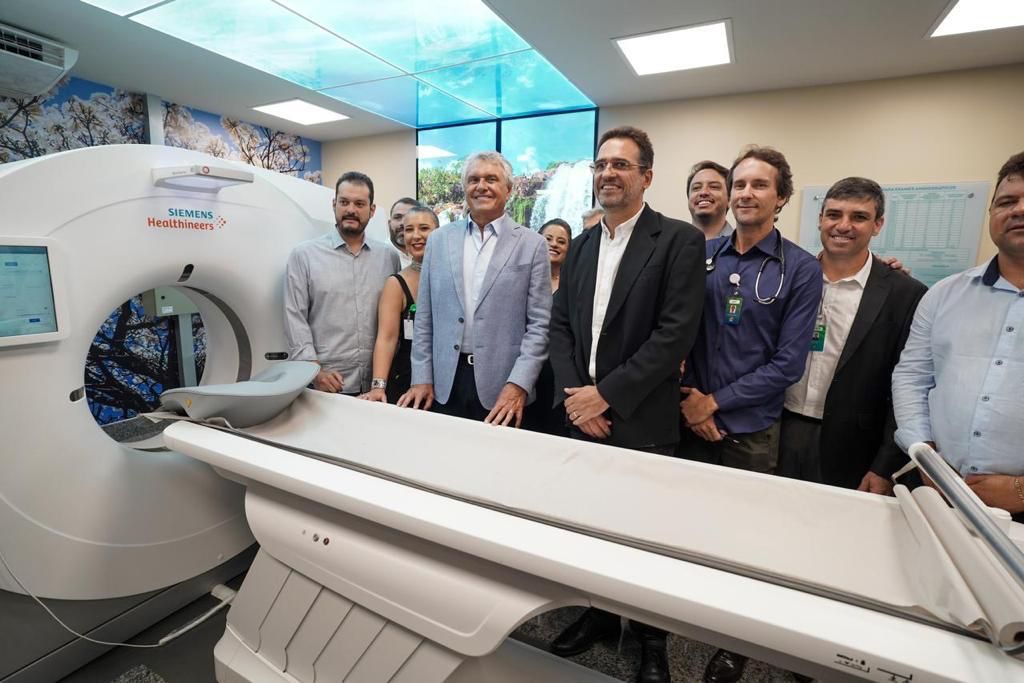 Governador inaugura tomografia no hospital de Fomosa