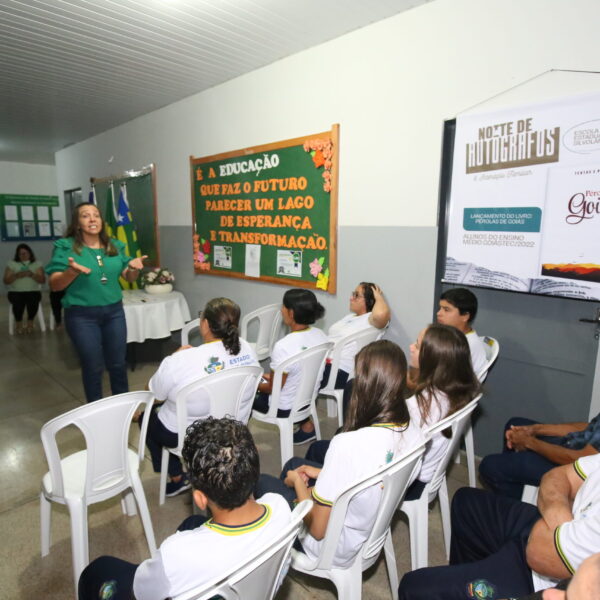 Projeto estimula leitura e escrita entre alunos do GoiásTec de Silvolândia