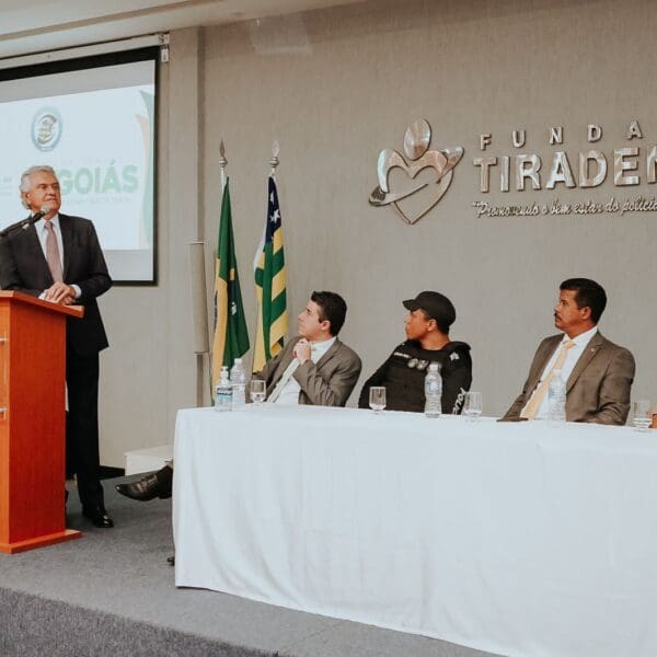 Caiado destaca ações da segurança na redução da criminalidade em Goiás