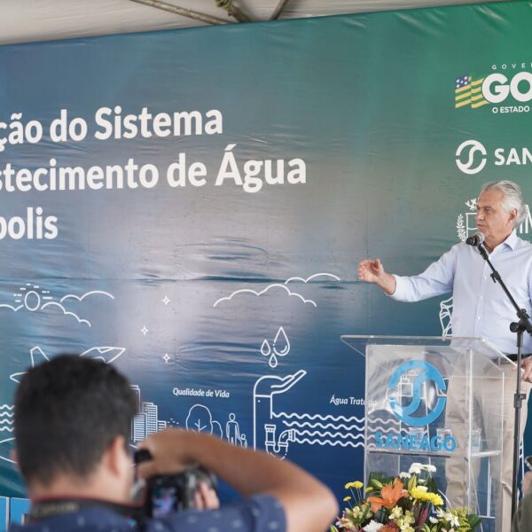 Governador entrega obras da Saneago que atenderá 30 bairros de Anápolis