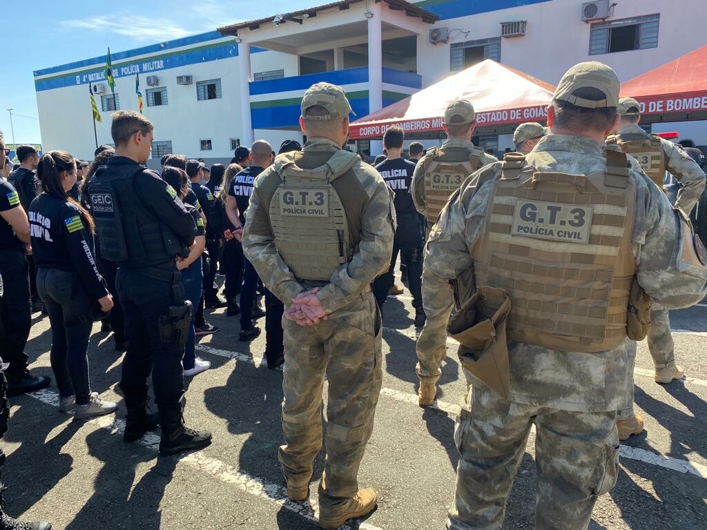 Polícia Civil participa da Operação Mãos Dadas em Anápolis