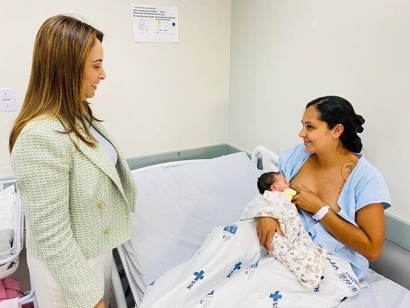 Hospital de Luziânia orienta grávidas e puérperas sobre riscos do clima seco