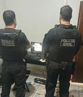 Rapaz é preso em Rio Verde por armazenar imagens pornográficas de menores